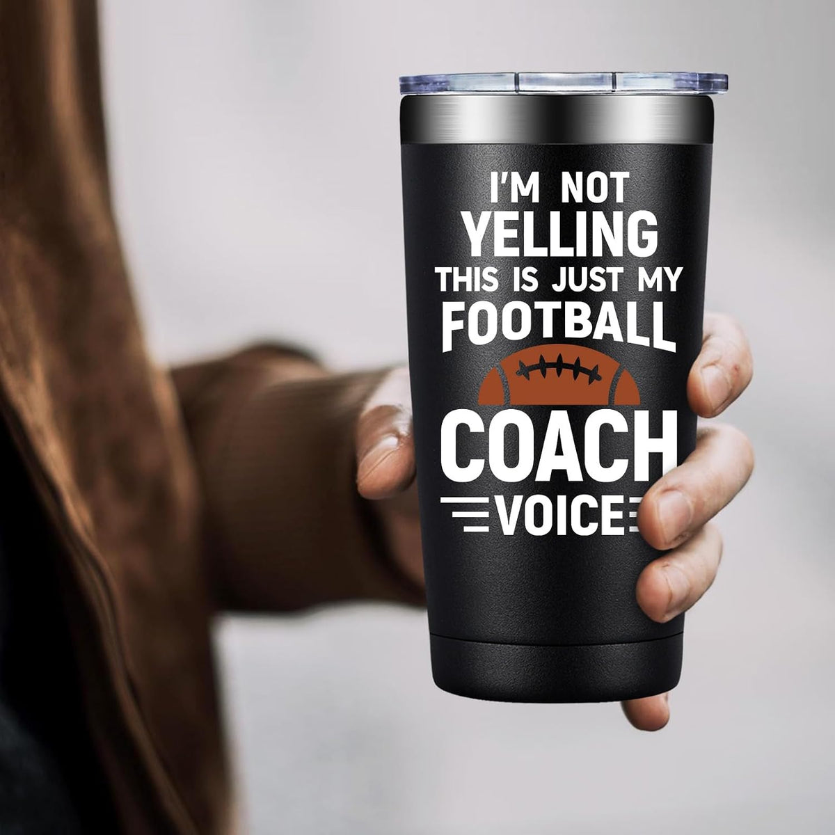 Football Coach Gifts for Men Women - 20Oz Coach Tumbler