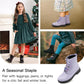 Girls Combat Boots with DIY Lace up Zipper Ankle Boots