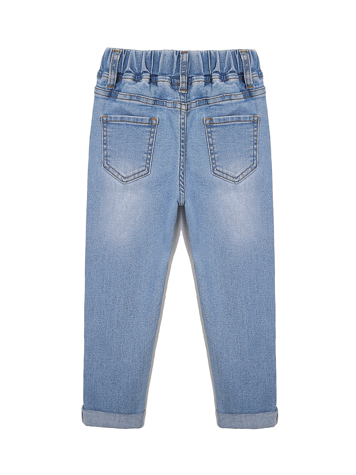 Toddler Boys Cat Scratch Washed Tapered Jeans