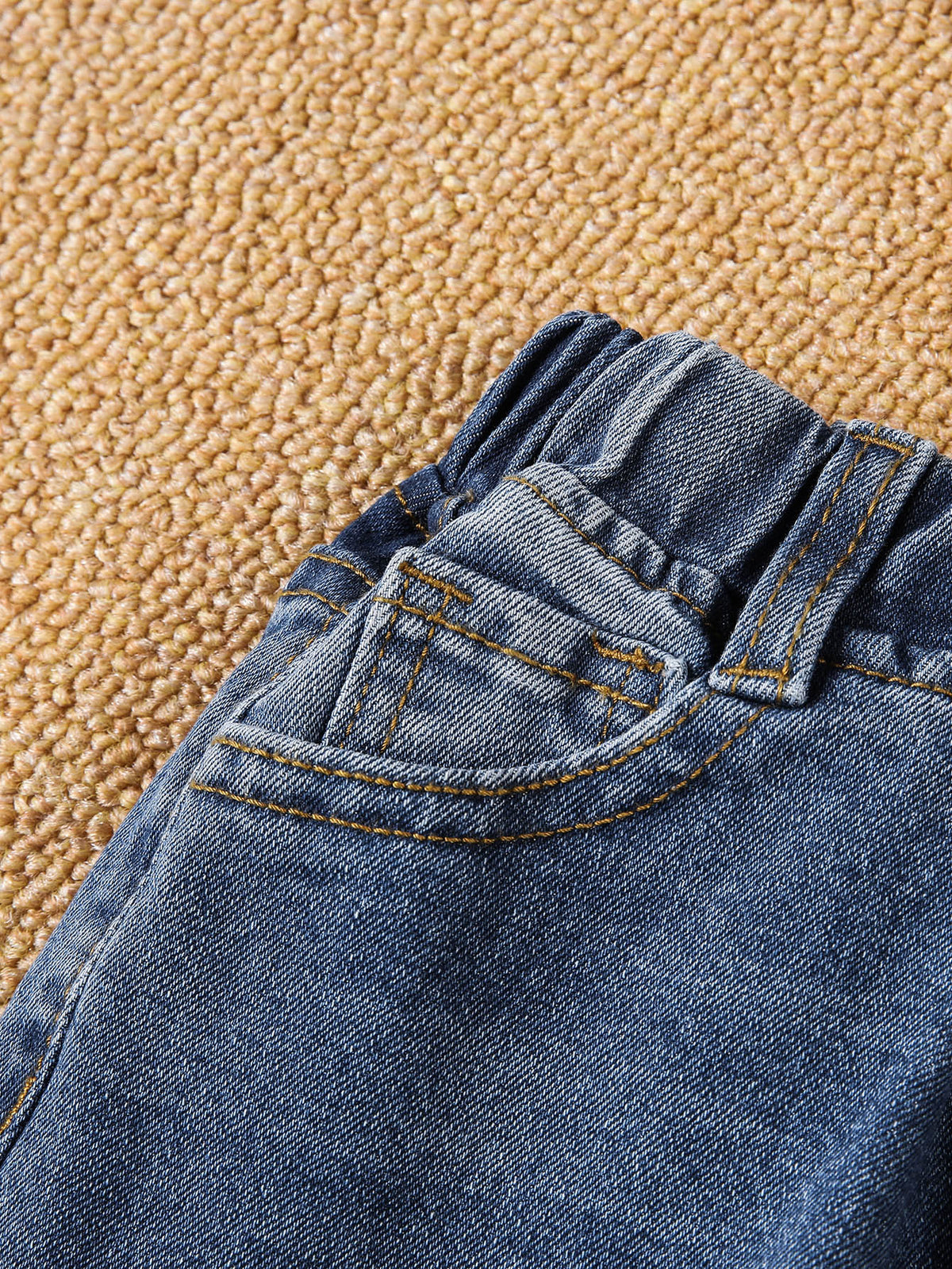 Toddler Boys Cat Scratch Washed Tapered Jeans