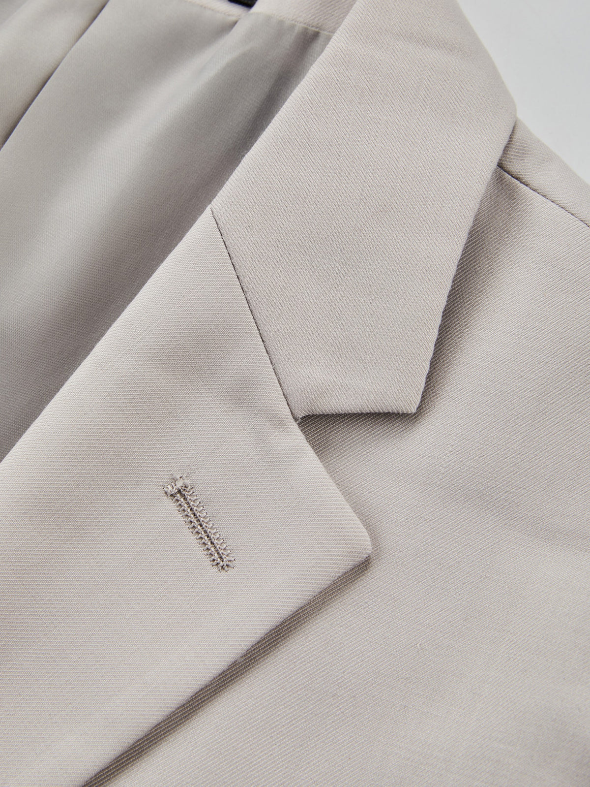 Men Lapel Collar Single Breasted Blazer