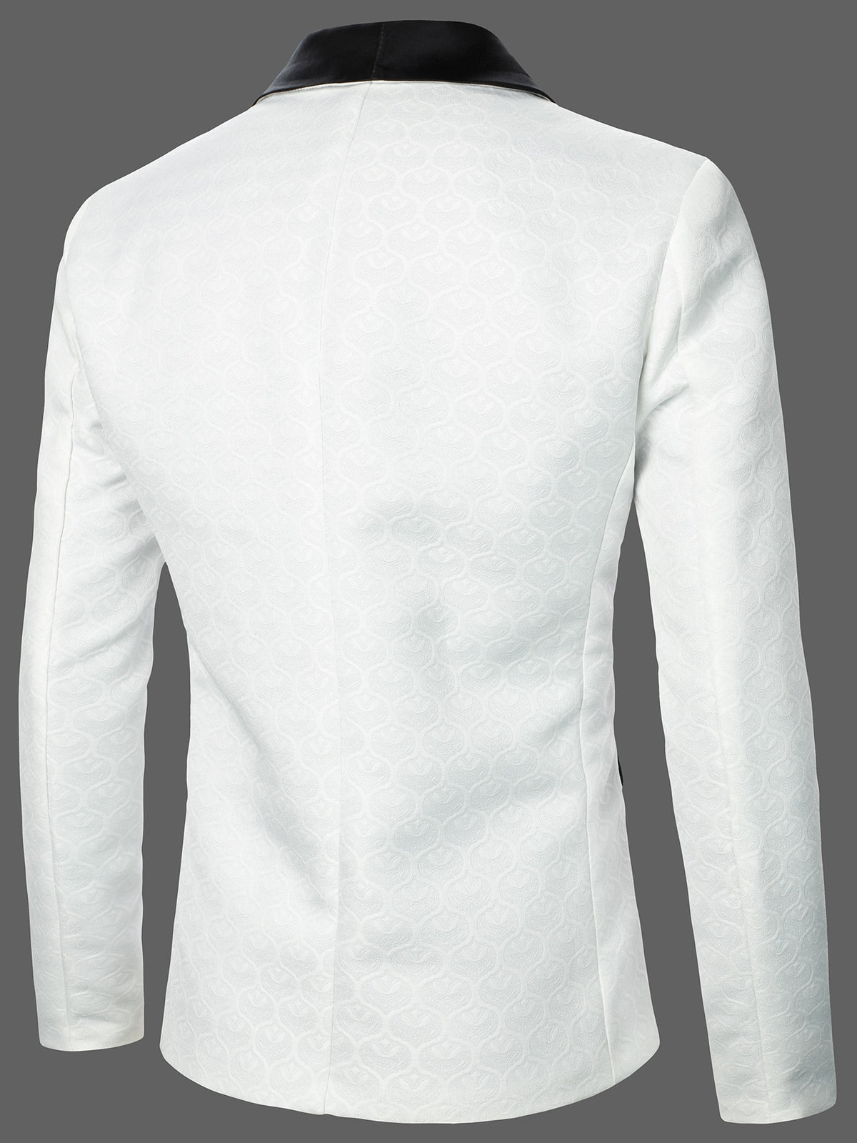 Men Contrast Shawl Collar Blazer