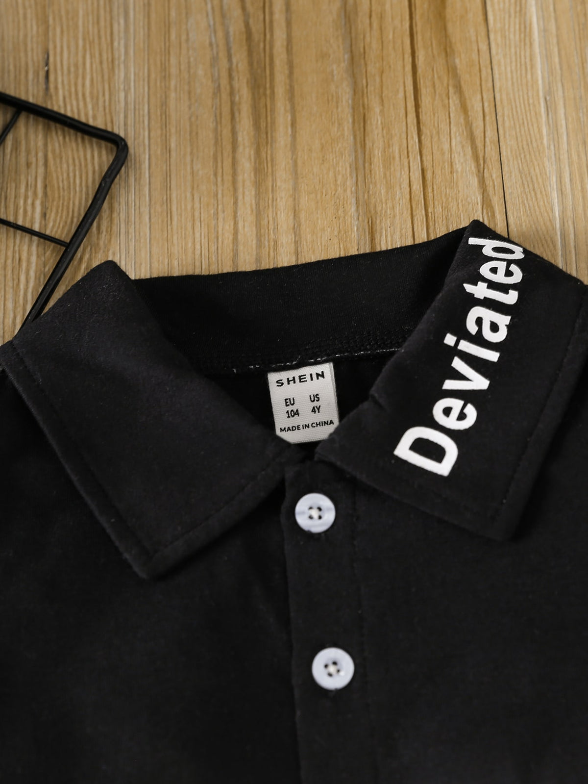 Toddler Boys Letter Graphic Colorblock Polo Shirt Shorts