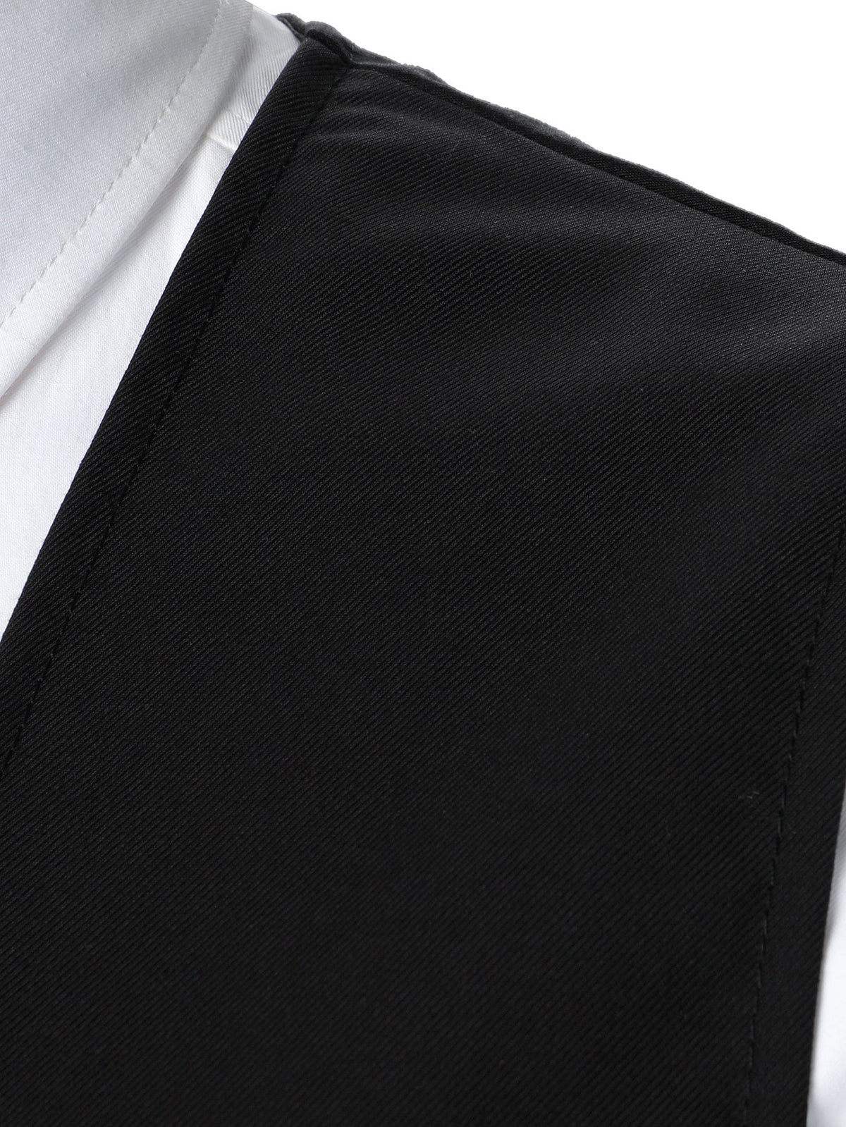 Men Double Breasted Vest Blazer Pants Without Shirt