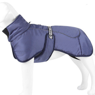 Autumn And Winter New Dog Clothes Thickened Warm Big Dog Clothes Reflective Large Dog Cotton Clothes