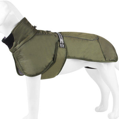 Autumn And Winter New Dog Clothes Thickened Warm Big Dog Clothes Reflective Large Dog Cotton Clothes
