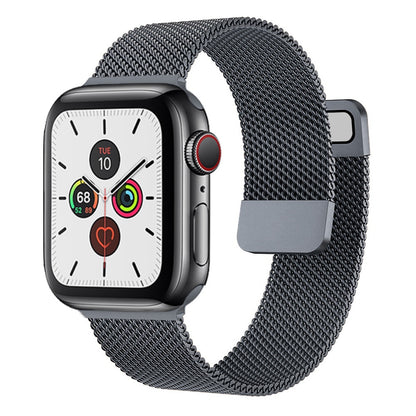 Strap For Apple watch Band 7 45mm 40mm 38mm 42mm 41 44 mm Accessorie Magnetic Loop Metal bracelet for iWatch serie 7 4 5 6 se 3