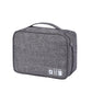 Travel Cable Bag Portable Digital USB Gadget Organizer Charger Wires Cosmetic Zipper Storage Pouch kit Case Accessories Supplies