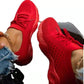 Sneakers Shoes 2022 Fashion Lace Up Platform Women's Shoes Summer Plus Size Flat Mesh Sports Shoes Woman Vulcanize Shoes