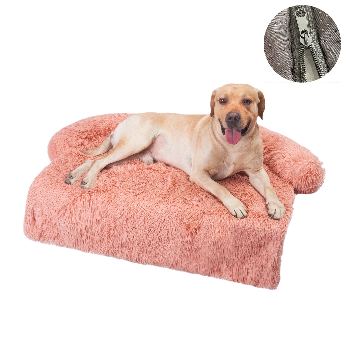 Washable Pet Sofa Dog Bed Calming Bed For Large Dogs Sofa Blanket Winter Warm Cat Bed Mat Couches Car Floor Furniture Protector