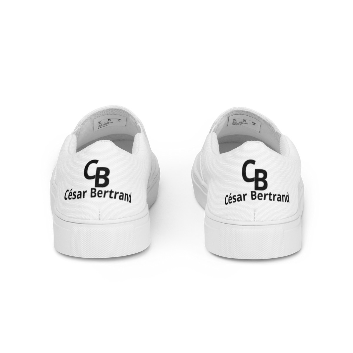 Zapatillas Unisex de lona sin cordones CB