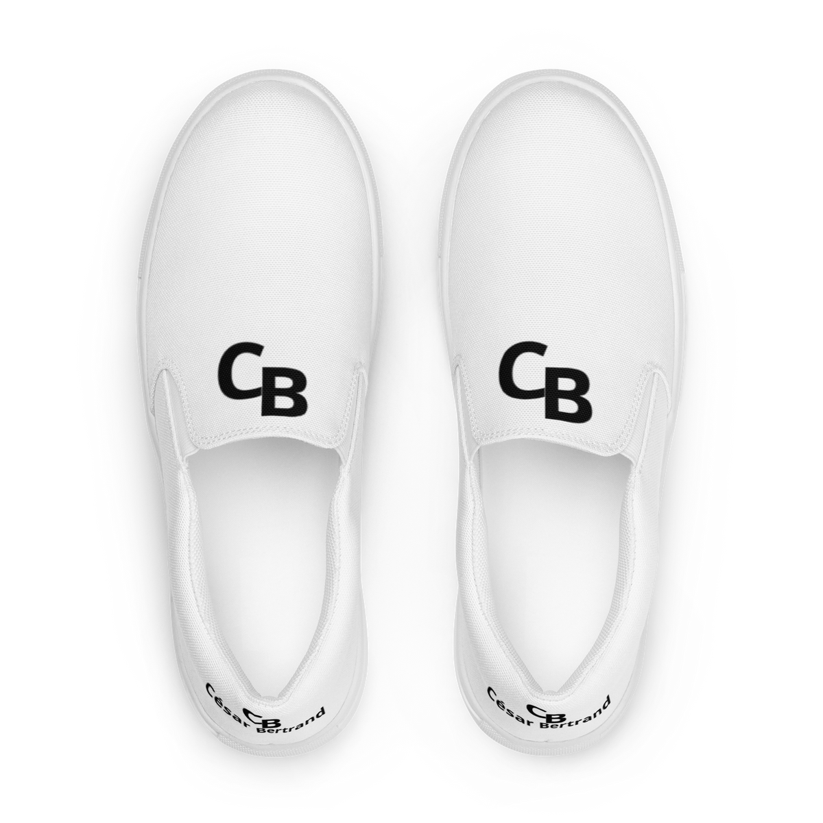 Zapatillas Unisex de lona sin cordones CB