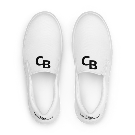 Zapatillas Unisex de lona sin cordones CB